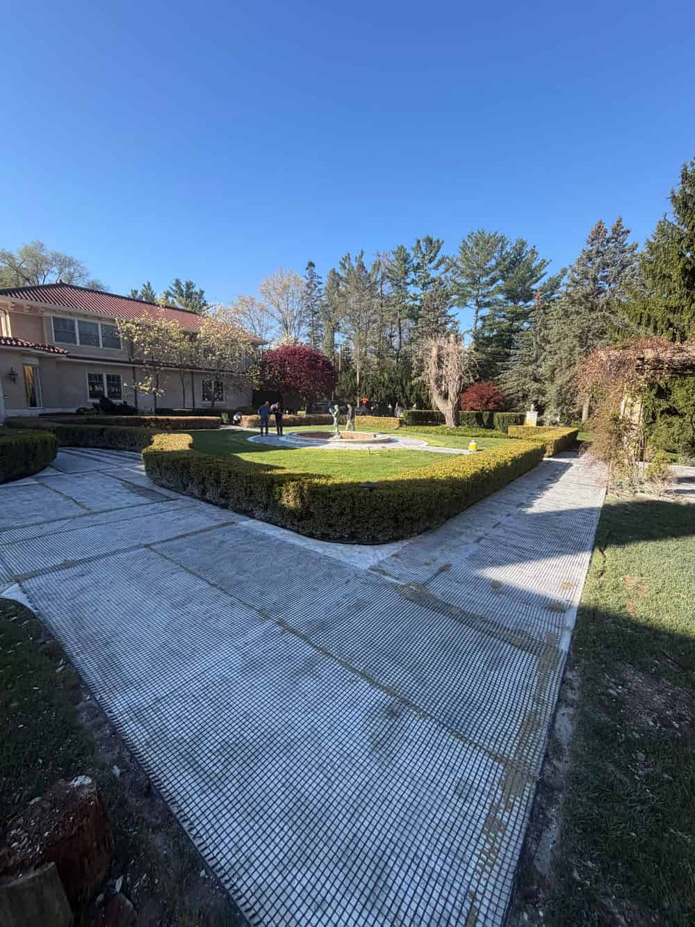 Resin Bound Patio Installation image